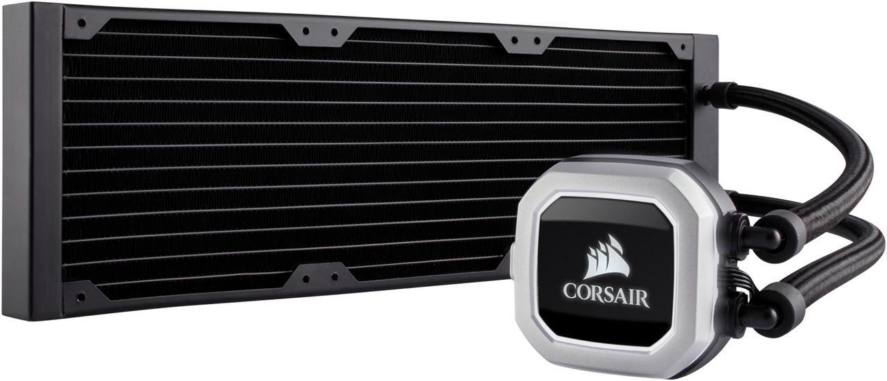 Alt view image 3 of 8 - Corsair Hydro Series, H150i PRO RGB, 360mm. 3 X 120mm ML PWM Fans, Advanced RGB Lighting & Fan Control w/ Software. Liquid CPU Cooler. CW-9060031-WW. Support: Intel 2066, AMD AM4.